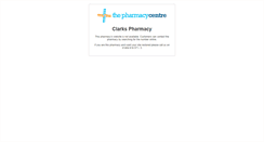 Desktop Screenshot of clarks-pharmacy.thepharmacycentre.com